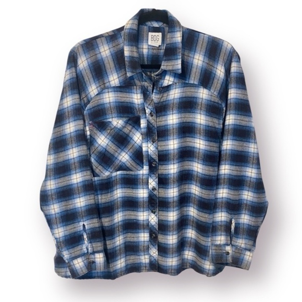 BDG Urban Outfitters Oversized Plaid Button Up Size M